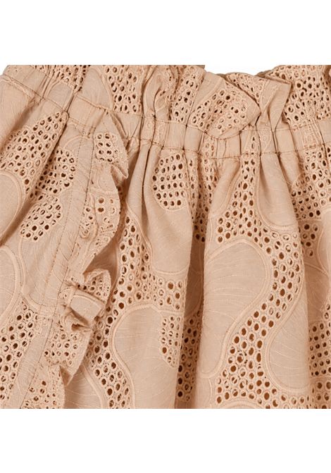 Gonna con ricamo BAJE STUDIO KIDS | BA0SS26012ROSA CAFE